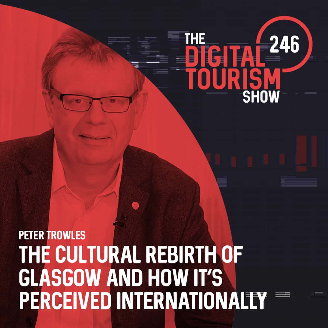 A man in a suit providing digital marketing services for tours and activities.