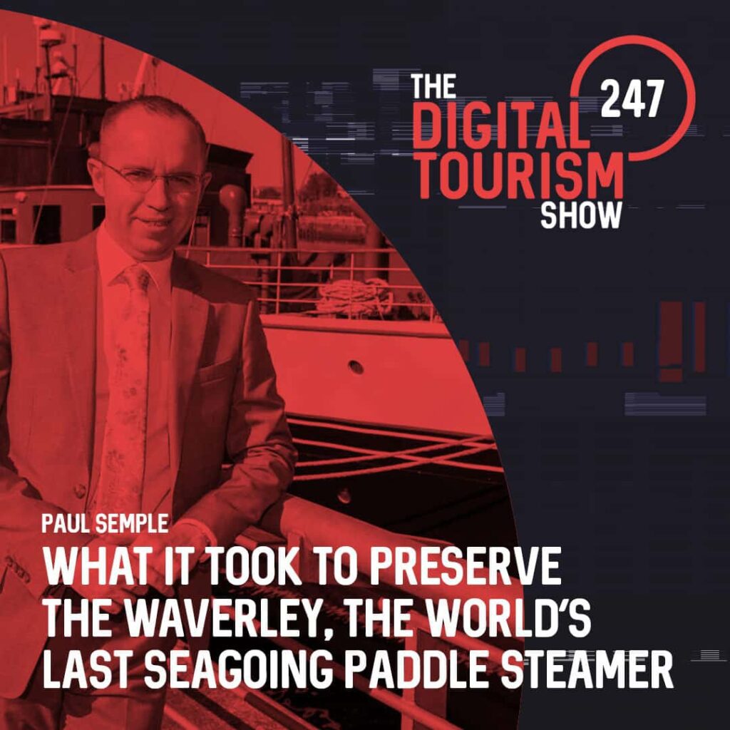 A man in a suit and tie expertly navigates the world of digital marketing for tours and activities.